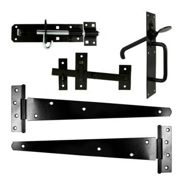 SIDE GATE KIT – SUFFOLK LATCH BLACK - Ironmongery - SHOP - Fenland ...